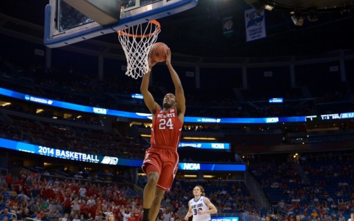 N.C. State's T.J. Warren raised his scoring average more than 12 from his freshman season. (AP Photo/Phelan Ebenhack)