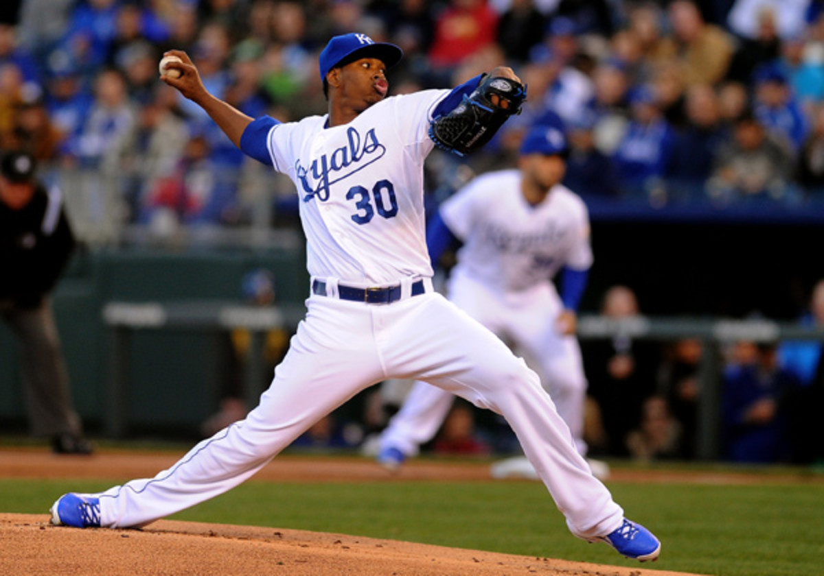 On Tuesday, Yordano Ventura showed why the Royals think he'll be an integral part of their present and future. (Ken Levine/Icon SMI)