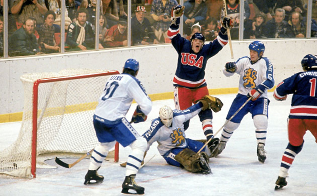 Mark Johnson and the U.S. capped their gold medal run with a win over Finland.