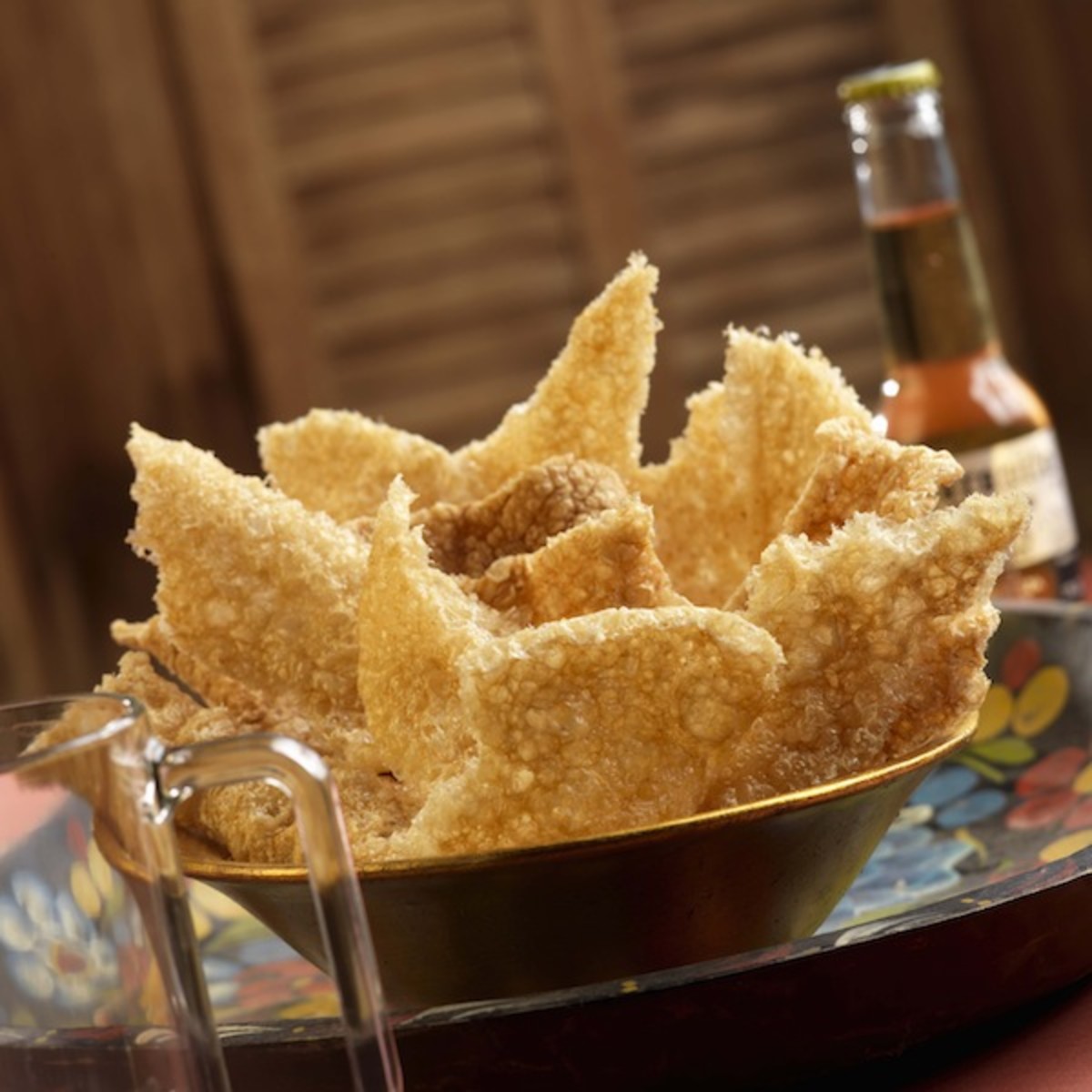 Pork rinds (NOT chips)