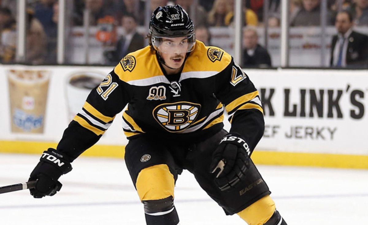 Loui Eriksson scored 9 goals and 15 points in 24 games before missing 15 with a concussion.