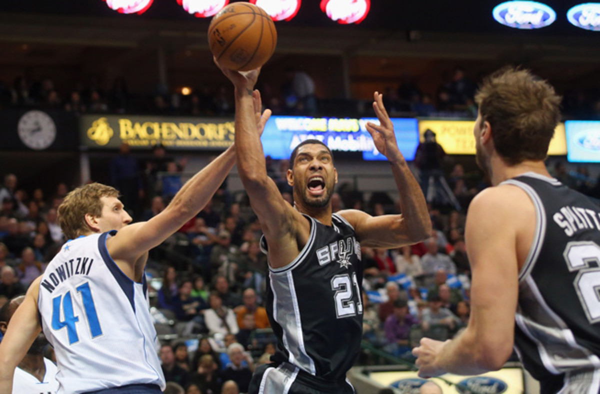 After falling just seconds short of a title last year, Tim Duncan and the Spurs are back as a No. 1 seed.