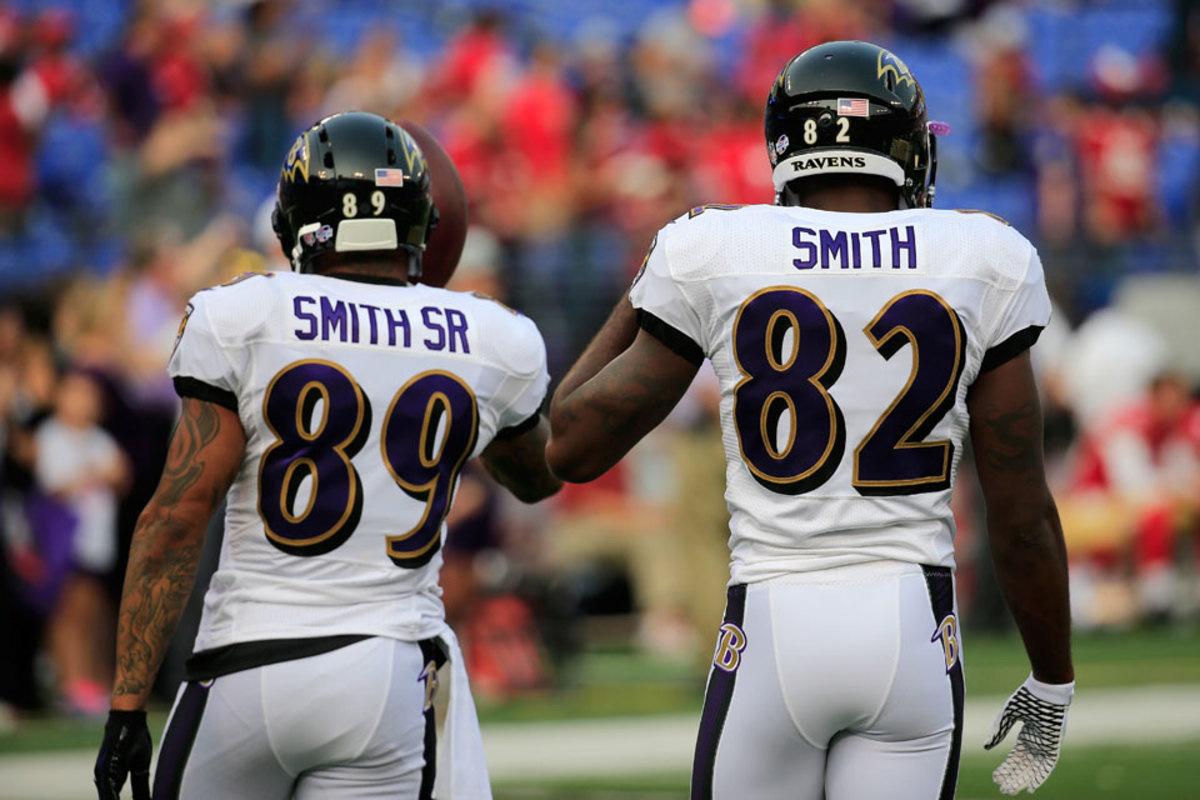 Baltimore Ravens' Steve Smith on changing name on jersey to Smith ...