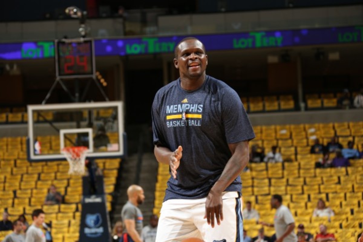 Zach Randolph averaged 17.4 points and 10.1 rebounds for the Grizzlies this past season. (Joe Murphy/Getty Images)