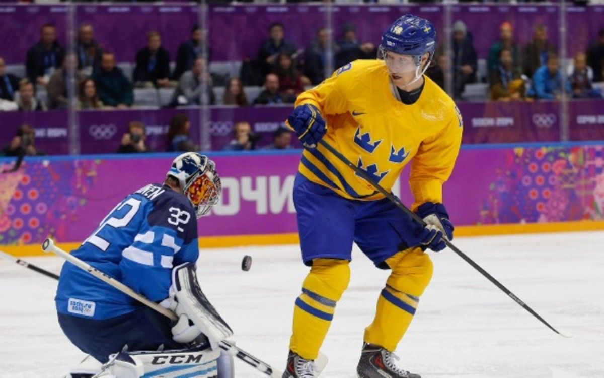 Sweden's Nicklas Backstrom has 13 goals and 51 assists for the Capitals this season. (AP Photo/Petr David Josek)