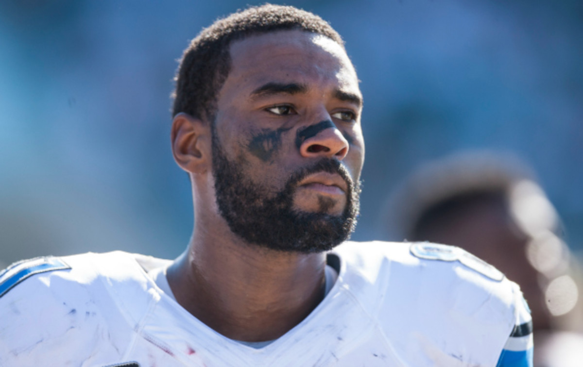 Calvin Johnson led the Detroit Lions in receptions this season with 84. (Michael DeHoog/Getty Images)