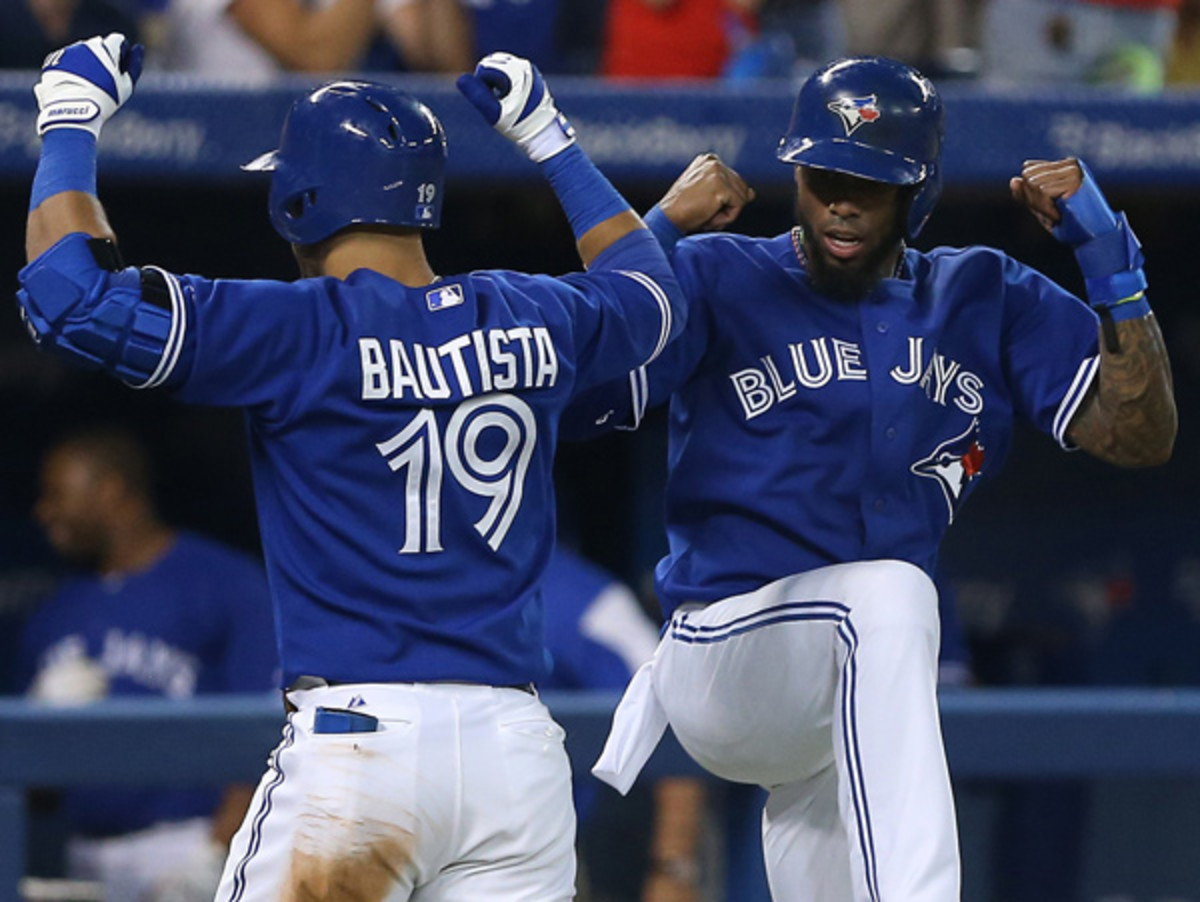 Toronto needs full seasons from Jose Bautista and Jose Reyes to contend. (Tom Szczerbowski/Getty Images)