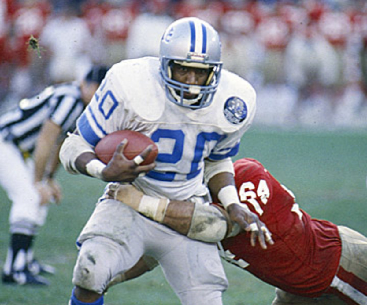 Sims averaged 85.1 rushing yards per game over a five-year career. That's ninth-best all time among players with 50 or more games played. (Richard Mackson for Sports Illustrated)