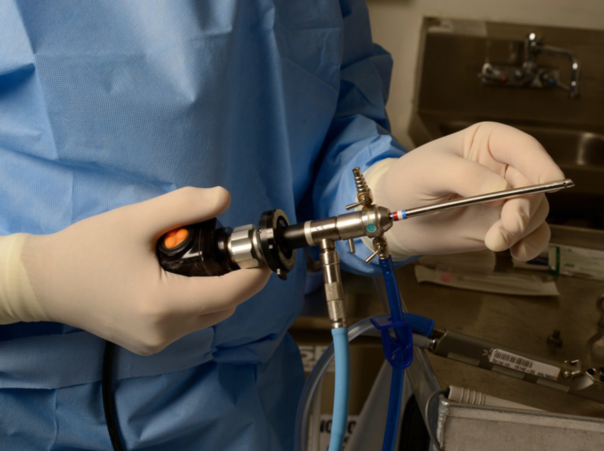 The arthroscope is small, but its affect on sports medicine has been anything but. (Josh Merwin/Creative Culture-ID for Sports Illustrated)