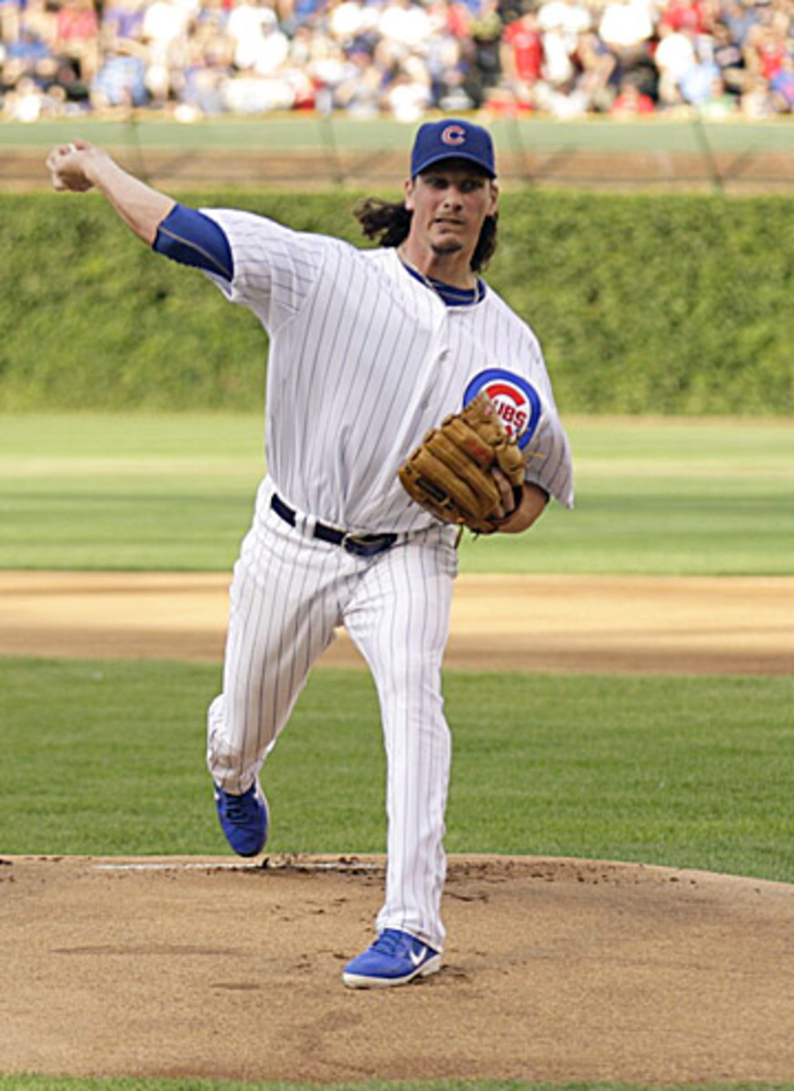 It took Samardzija some time to find his footing in Wrigley Field. (Stephen Green/Sports Illustrated)