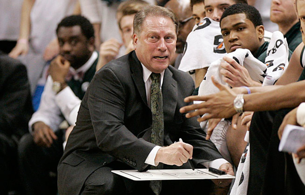 Despite a spate of injuries, Tom Izzo led Michigan State to a 23-8 regular-season record.