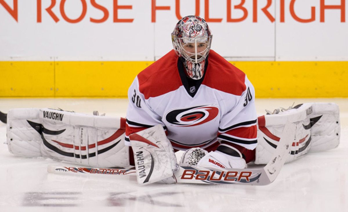 Cam Ward hasn't seen NHL action since Dec. 31, missing 14 games with a lower body injury.