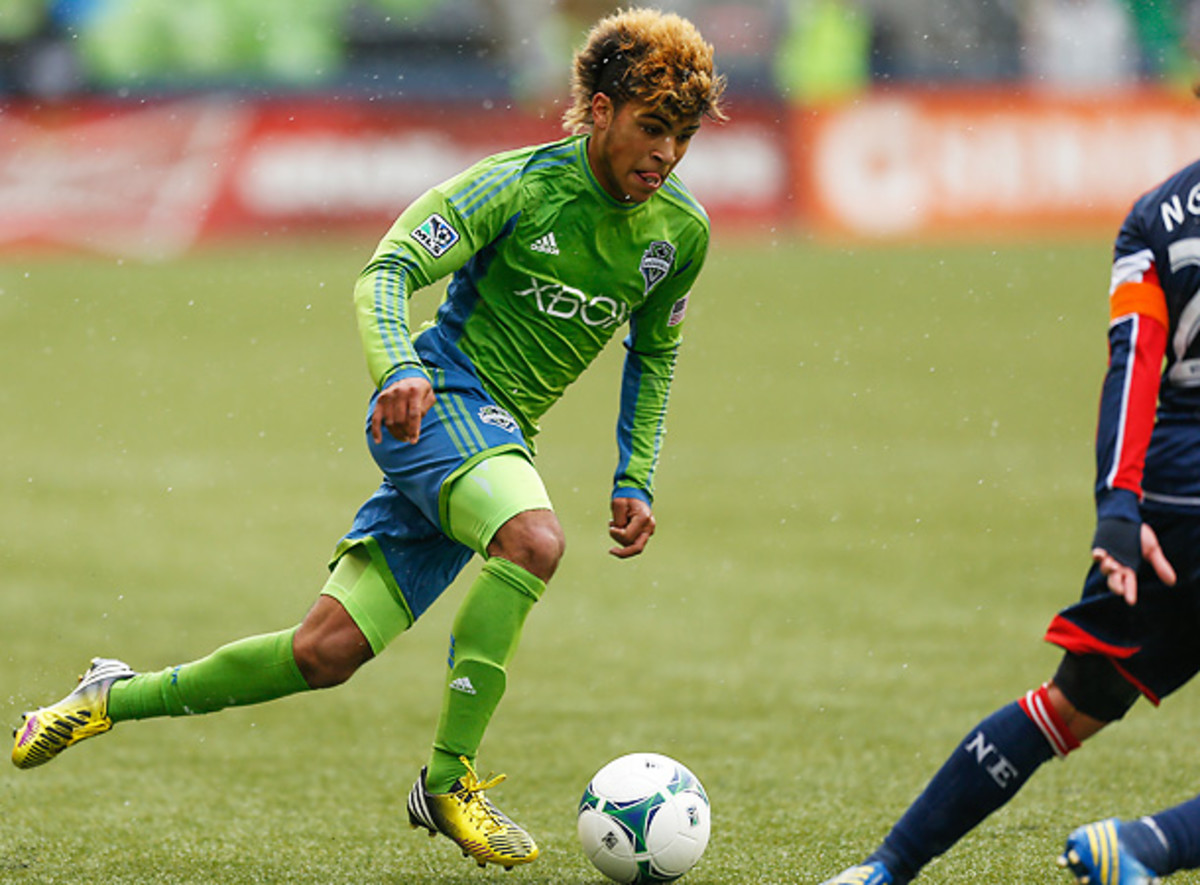 DeAandre Yedlin remains a promising young player for the Seattle Sounders and for the national team. (Otto Greule Jr/Getty Images)
