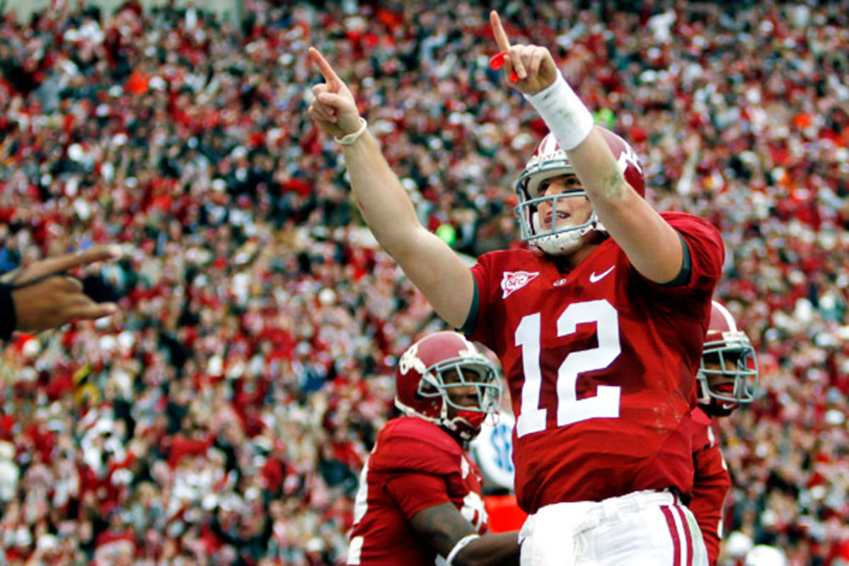 The early results from Greg McElroy illustrated the potential in the system.