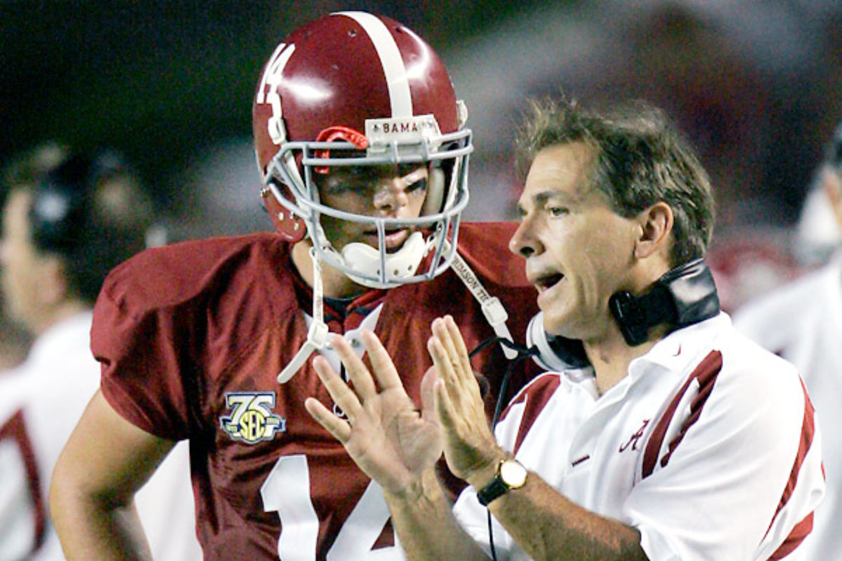 Nick Saban just wasn't ready to let what he had in John Parker Wilson go.