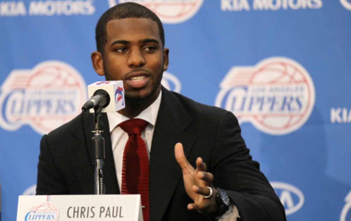 Chris Paul is the current president of the NBPA. (Stephen Dunn/Getty Images)