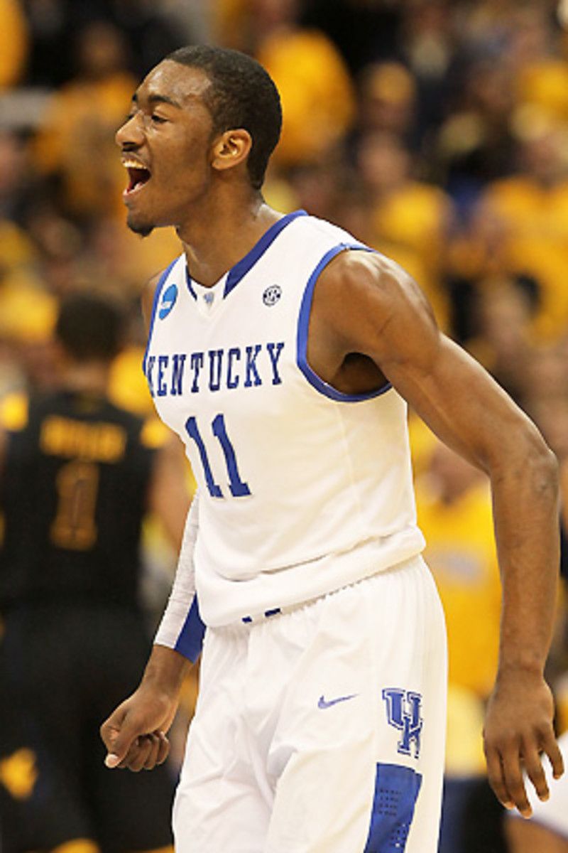 For a while, it seemed as if the Harrison twins would fall short of the reputation of recent Kentucky guards like John Wall (above).