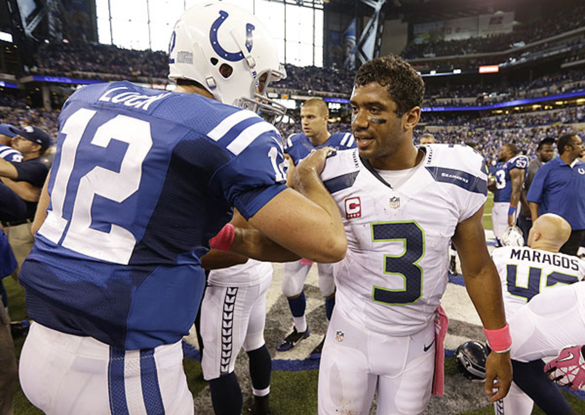 Russell Wilson, Andrew Luck could exceed Colin Kaepernick's contract with new deals