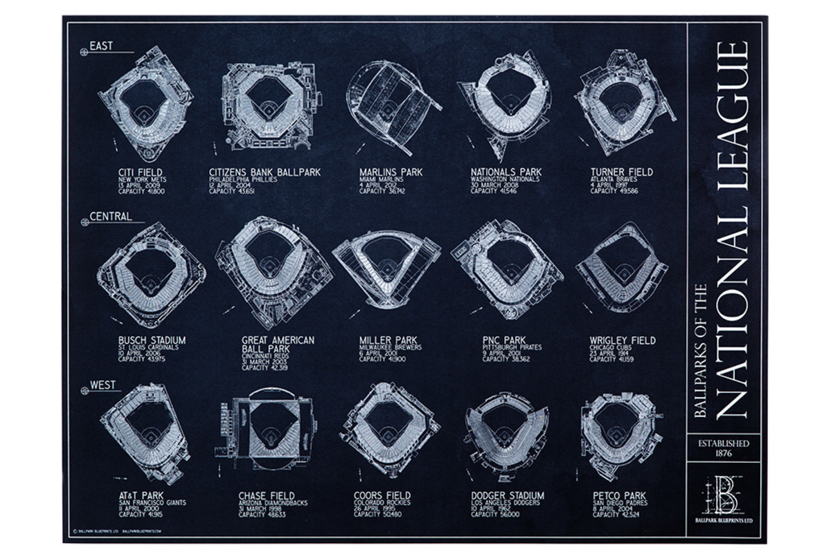 Ballpark blueprints Yankee Stadium