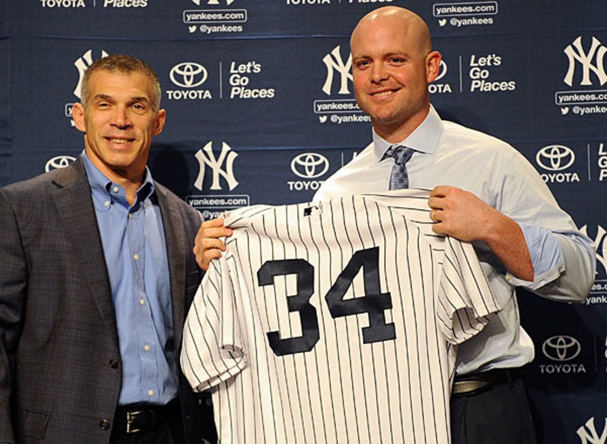 Joe Girardi and Brian McCann Yankees