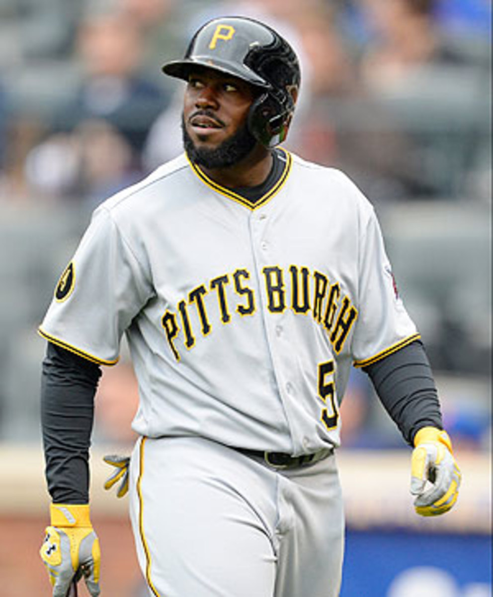 Josh Harrison figures to be the odd man out in Pittsburgh once Gregory Polanco is called up.