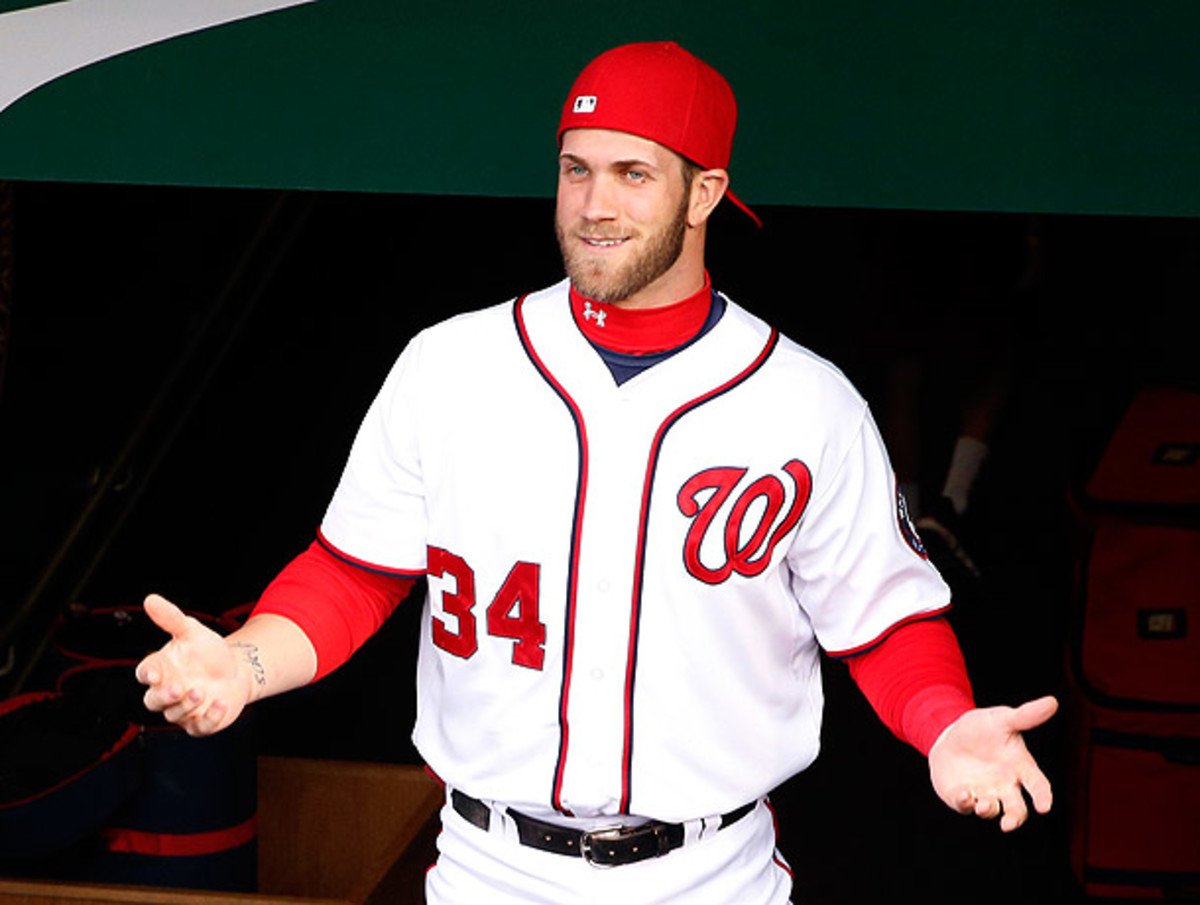 Bryce Harper was understanding about being pulled by Matt Williams for an apparent lack of hustle. (Alex Brandon/AP)