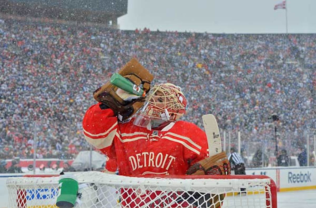 Henrik Zetterberg Detroit Red Wings 2014 Reebok Winter Classic