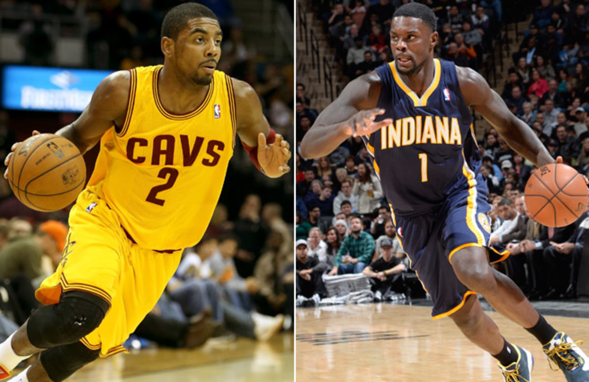 Kyrie Irving (left) deserves to be an All-Star, but Indy's Lance Stephenson should be the Eastern starter.