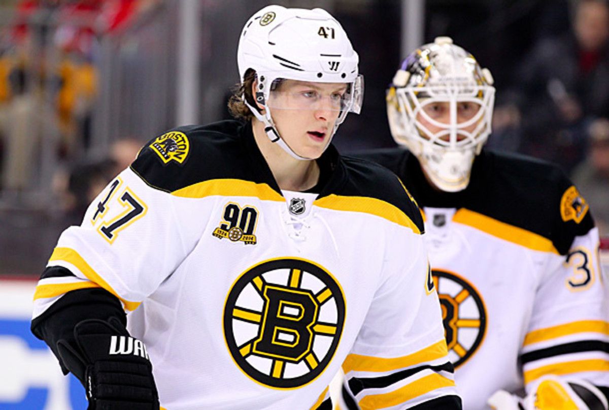 Torey Krug of the Boston Bruins