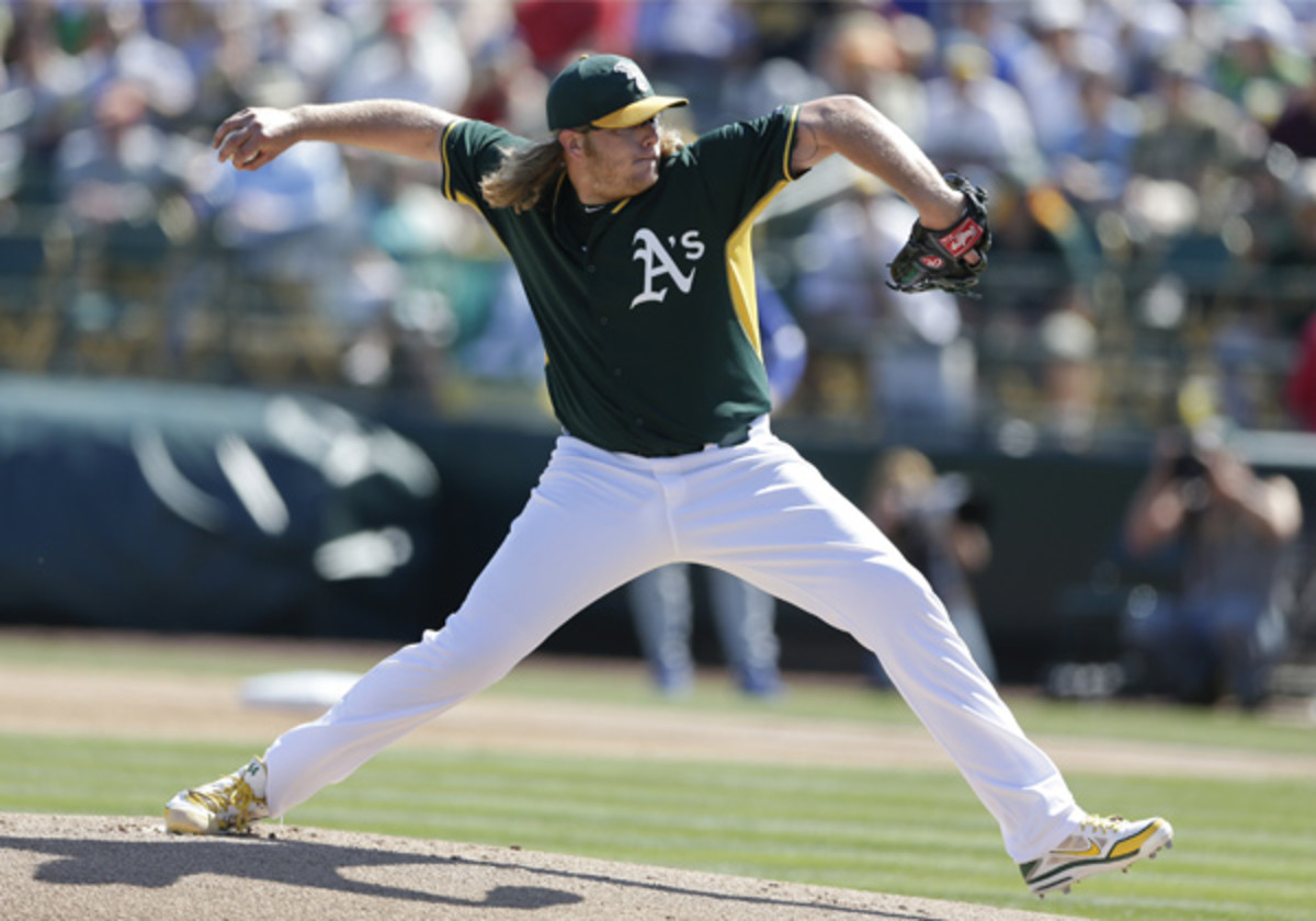A's pitcher A.J. Griffin looking at possible season-ending Tommy John surgery