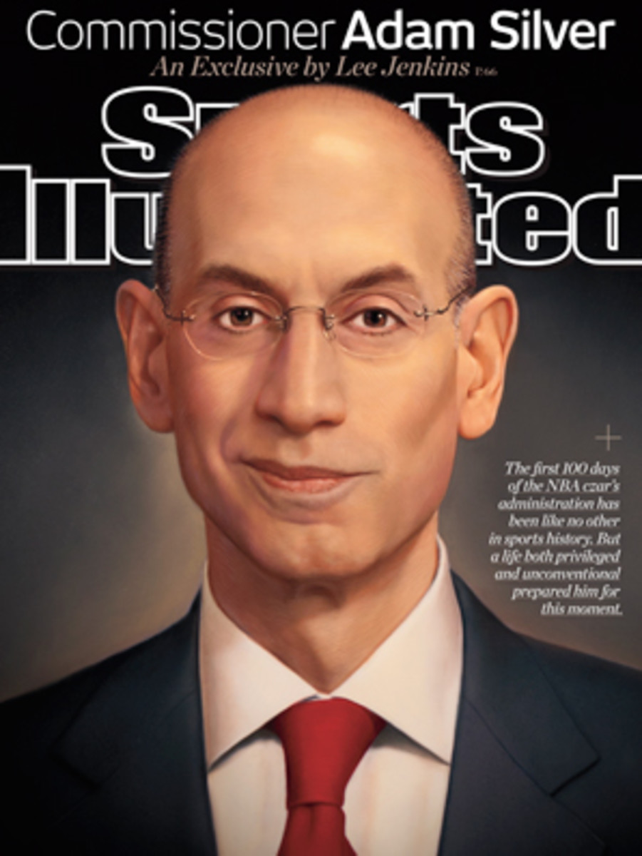 Adam Silver is featured on the May 26 cover of Sports Illustrated.