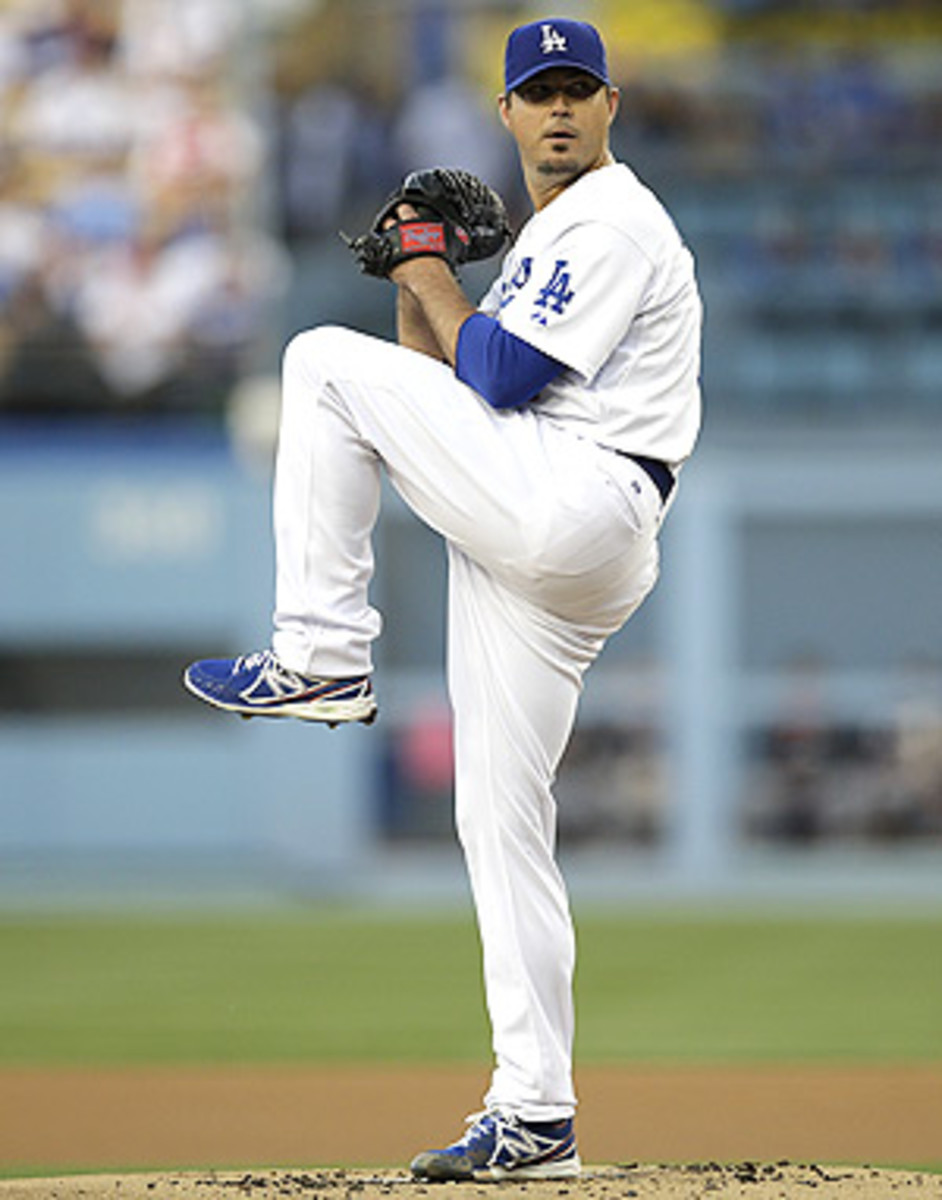 Josh Beckett earned a quality start and his first win of the season for his fantasy owners.