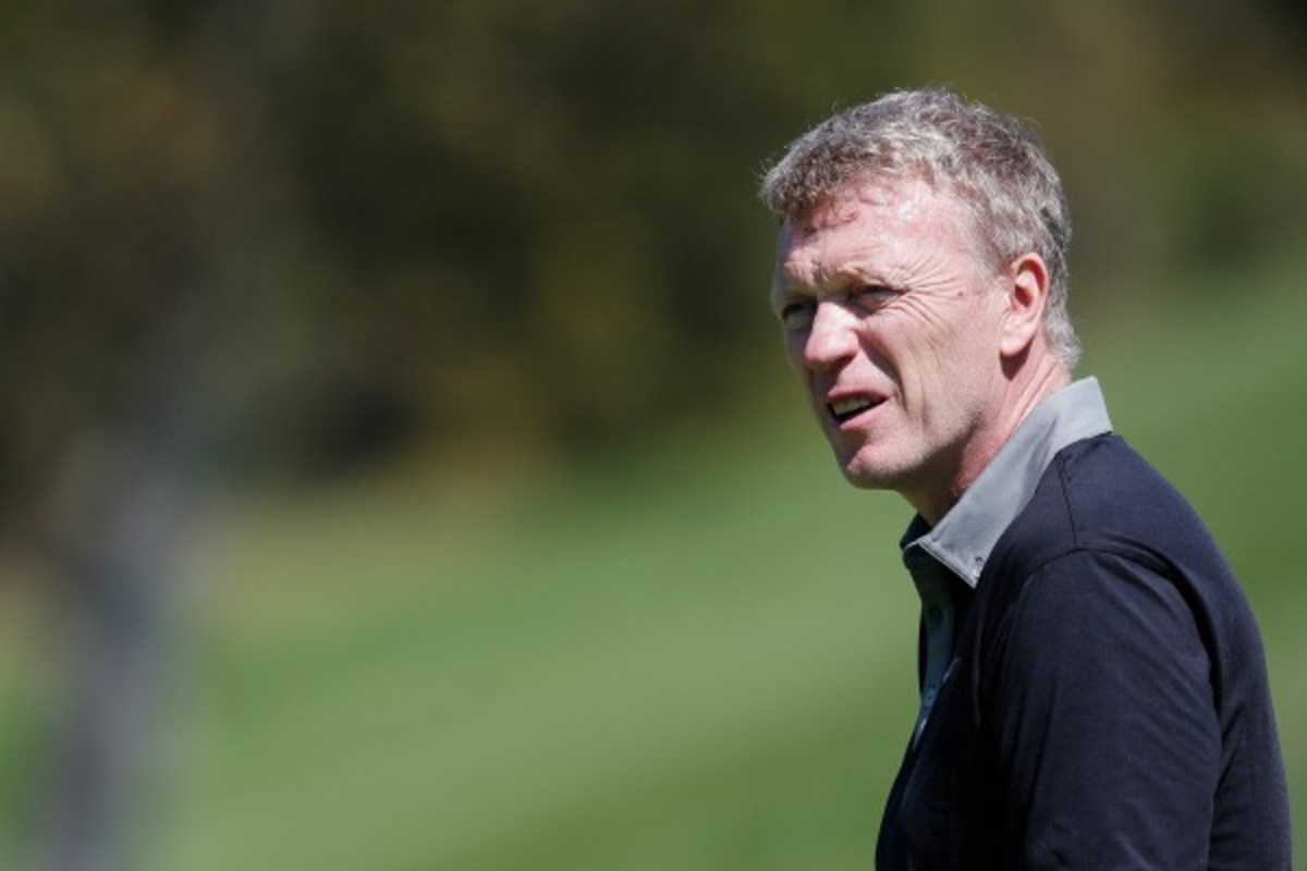 David Moyes was let go by Manchester United in April with four games to go in the season. (Dean Mouhtaropoulos/Getty Images)