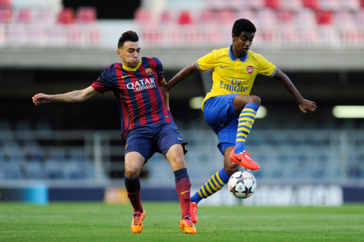 17-year-old Arsenal prospect Gedion Zelalem, right, is a target for Jurgen Klinsmann and the U.S. men's national team.