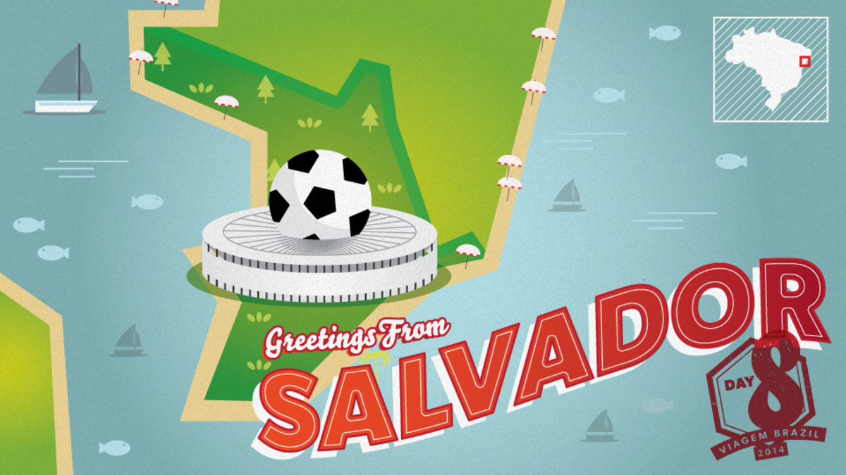In this installment of Viagem Brazil, SI's Greg Bishop and Simon Bruty took on the city of Salvador. 