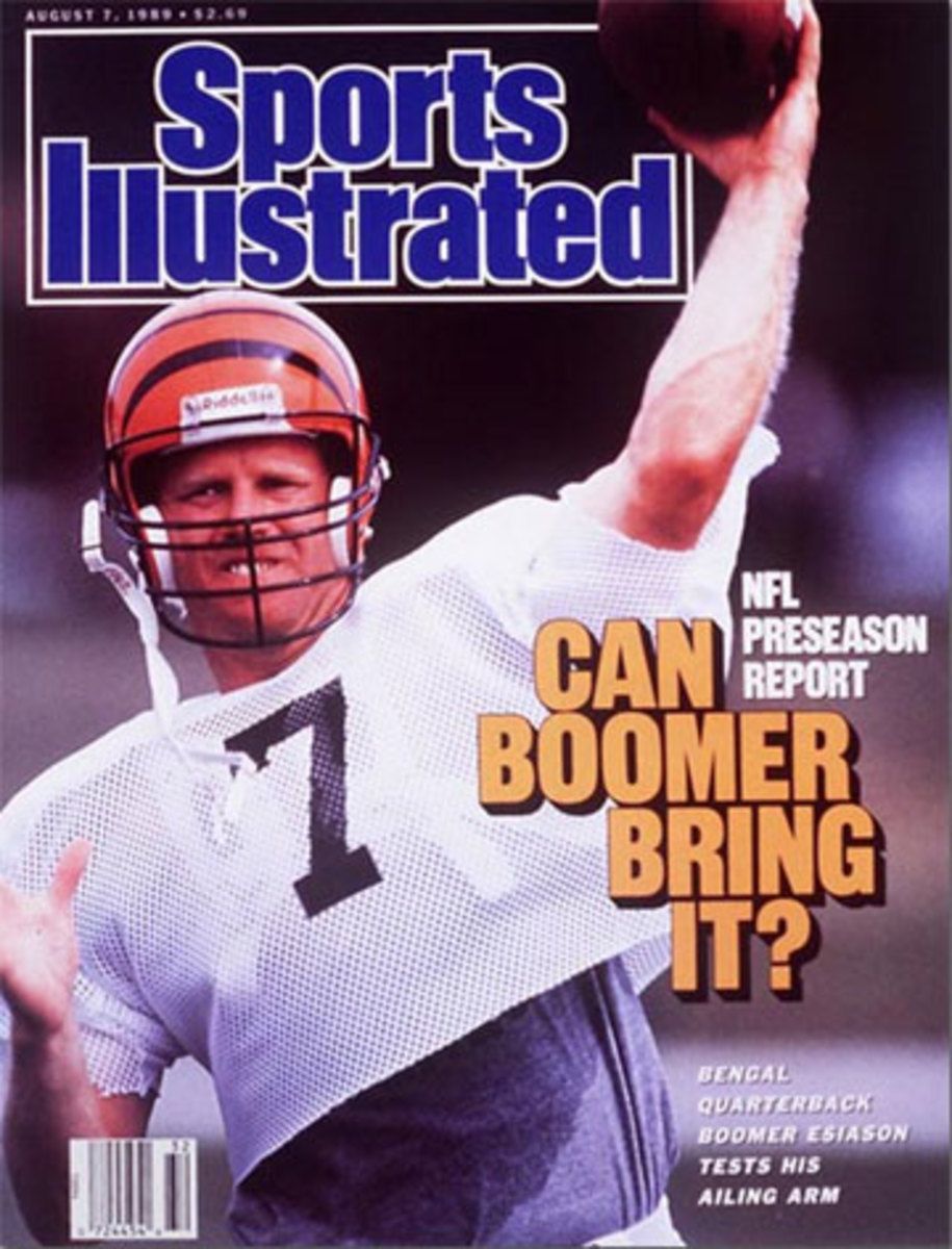 King's first cover story in August 1989 (Ronald C. Modra/SI)