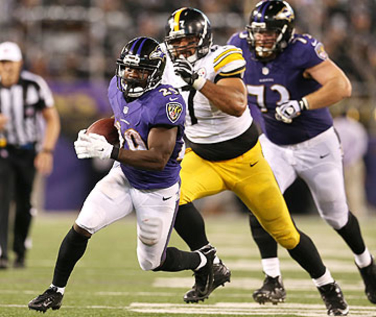 Justin Forsett (Damian Strohmeyer/AP)