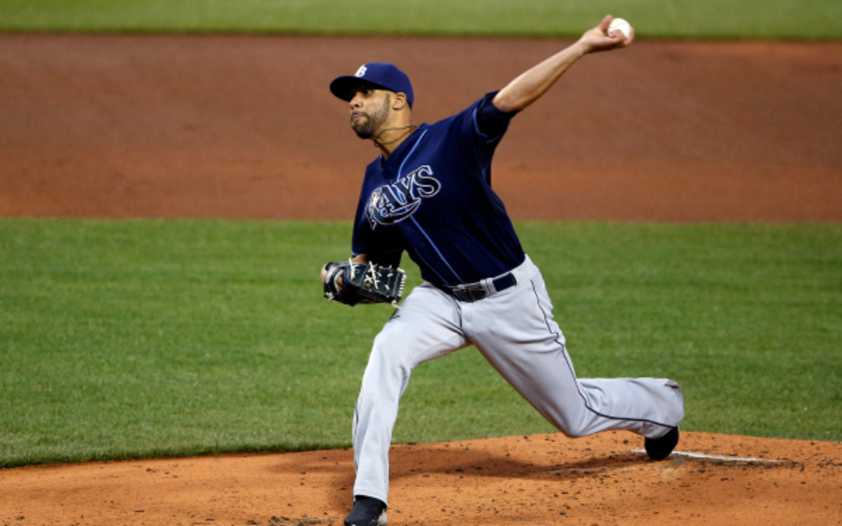 David Price has a 4.27 ERA and 90 strikeouts for the Rays this season. (Winslow Townson/Getty Images)