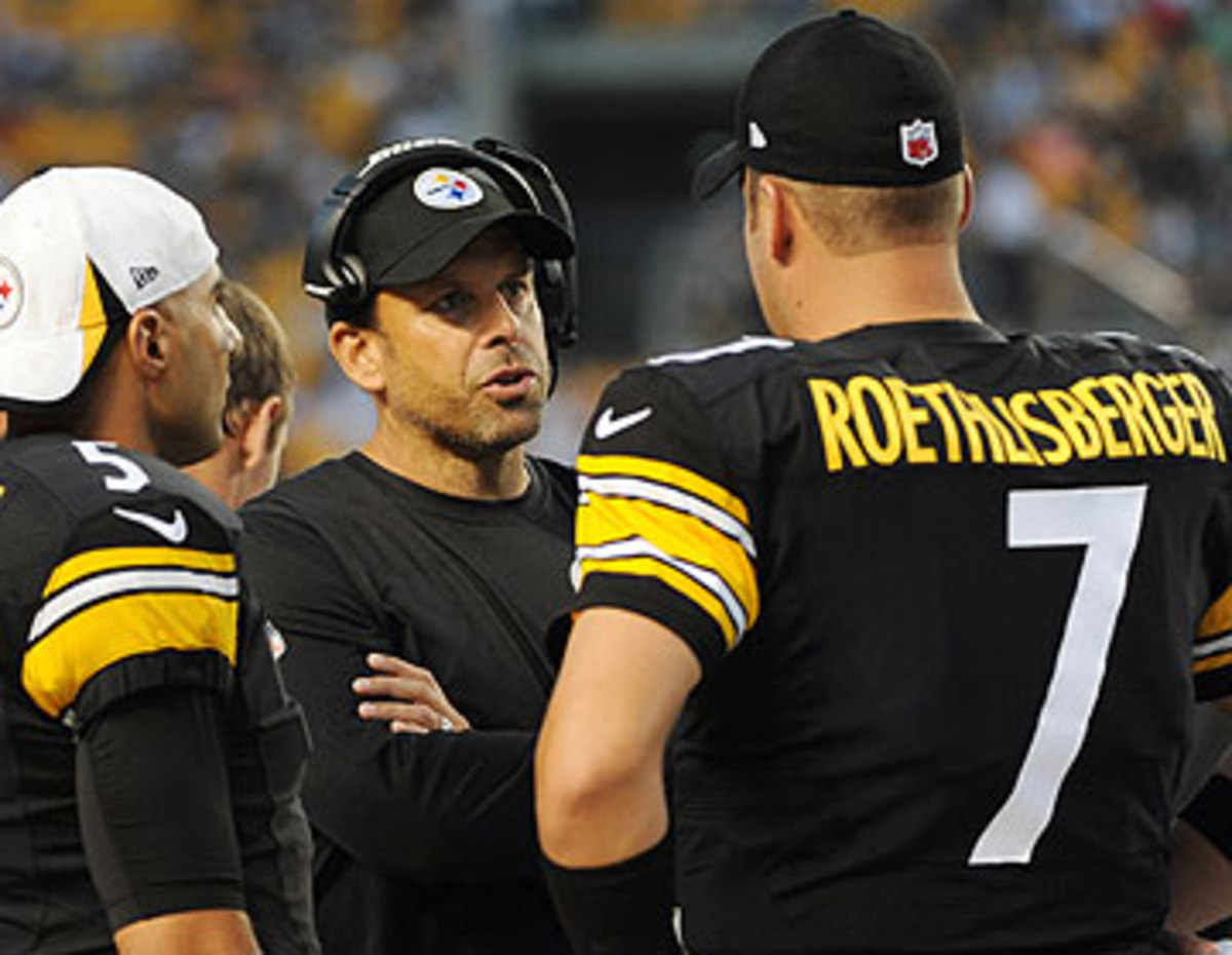 Under Todd Haley, the Steelers offense ranks 24th in points per game this season. (George Gojkovich/Getty Images)