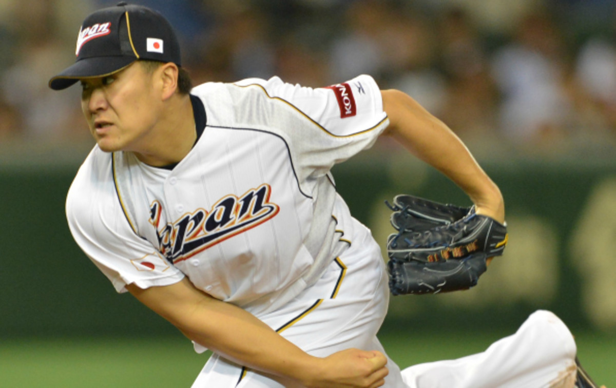 Masahiro Tanaka had a WHIP of just 0.943 last season in the Japan League. (Kazuhiro Nogi/AFP)