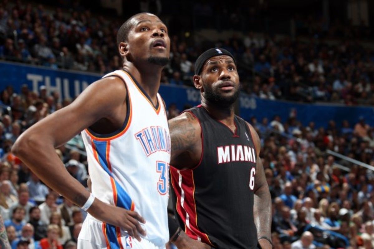 LeBron James is widely expected to finish second behind Kevin Durant, breaking a streak of two consecutive years and four of the last five. (Layne Murdoch)