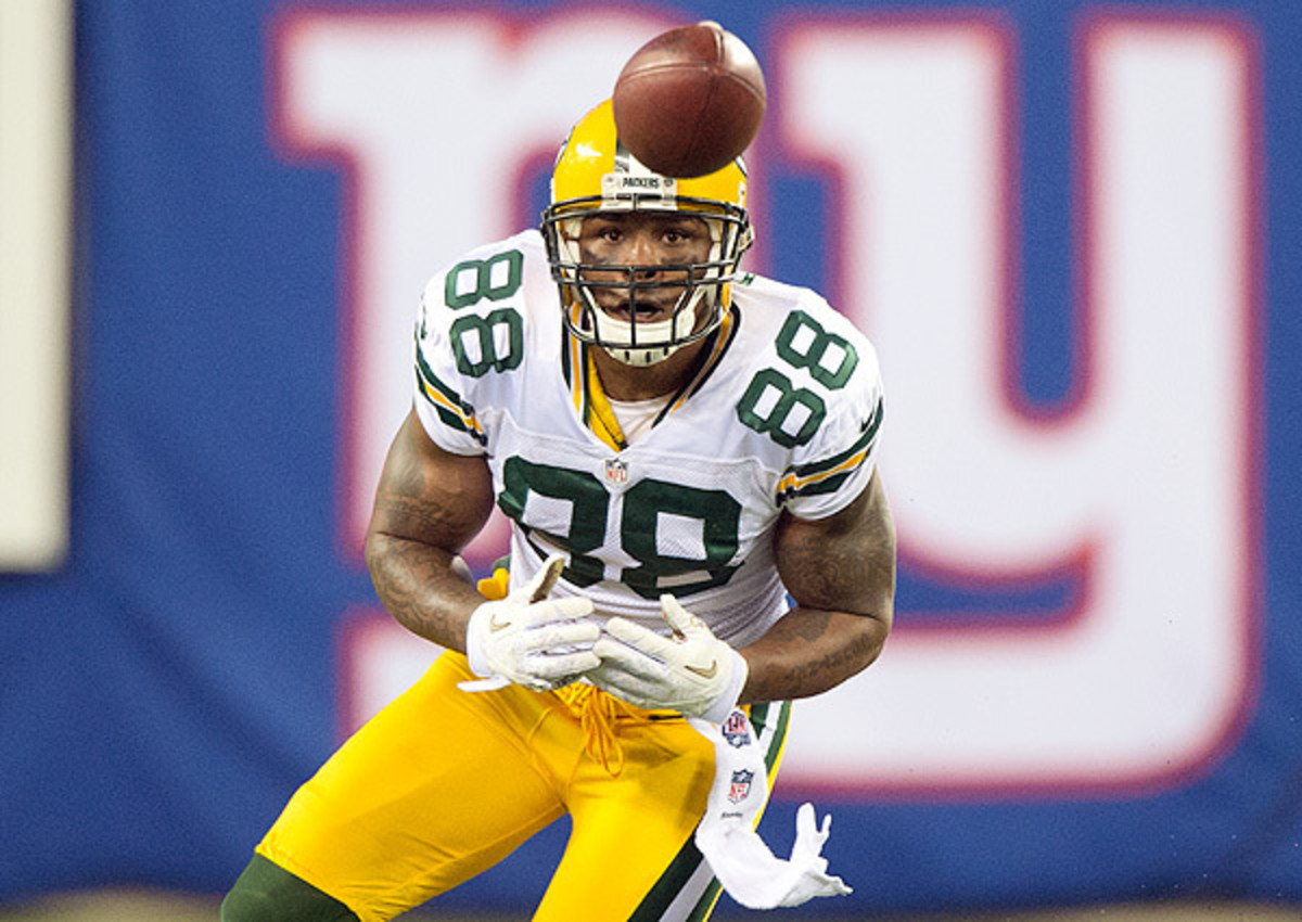 Jermichael Finley is hoping to put a neck injury behind him in 2014. (David Bergman/SI)