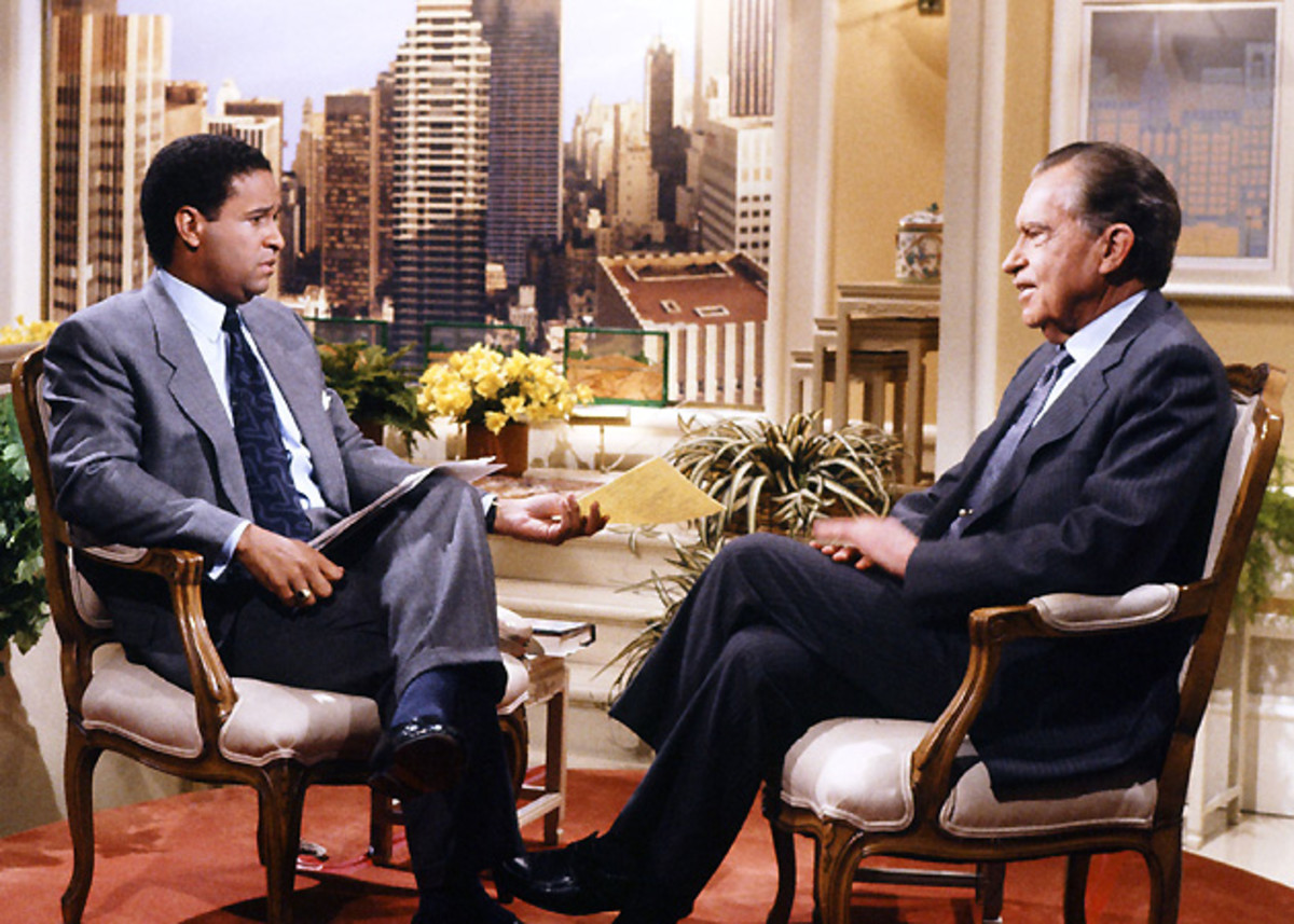 Bryant Gumbel interviewed several high-profile figures during his time on Today, including former president Richard Nixon.