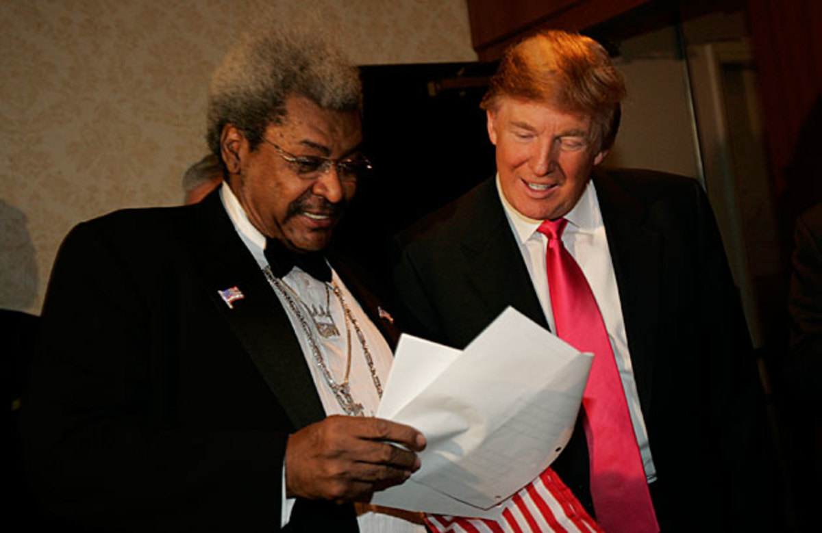 Roastmaster Donald Trump (right) and roastee Don King may have had more in common than they realized.