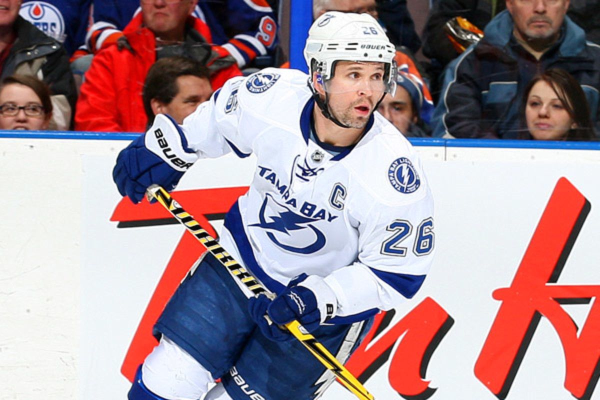 Martin St. Louis of the Tampa Bay Lightning