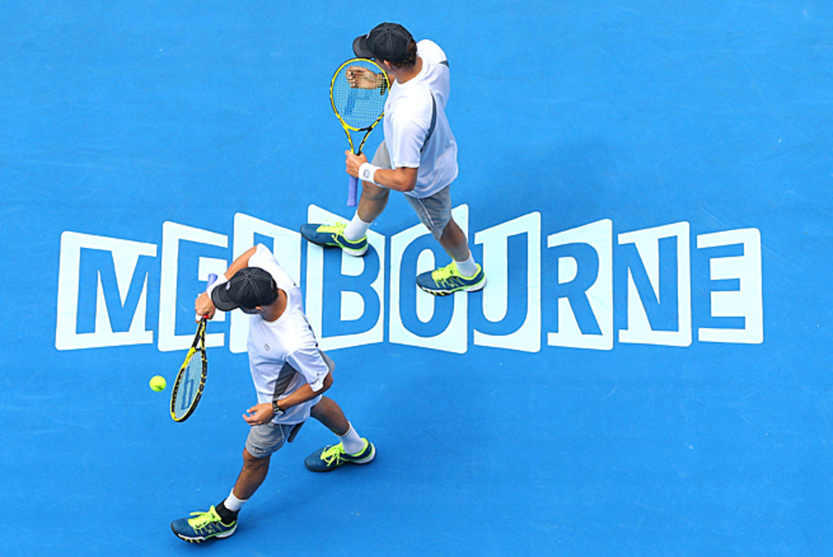 Bob and Mike Bryan have reached Australian Open men's doubles finals nine of the last 10 years.
