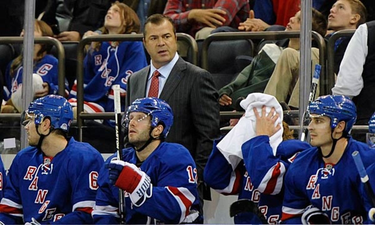 Coach Alain Vigneault has been vexed by the Rangers' inconsistency.