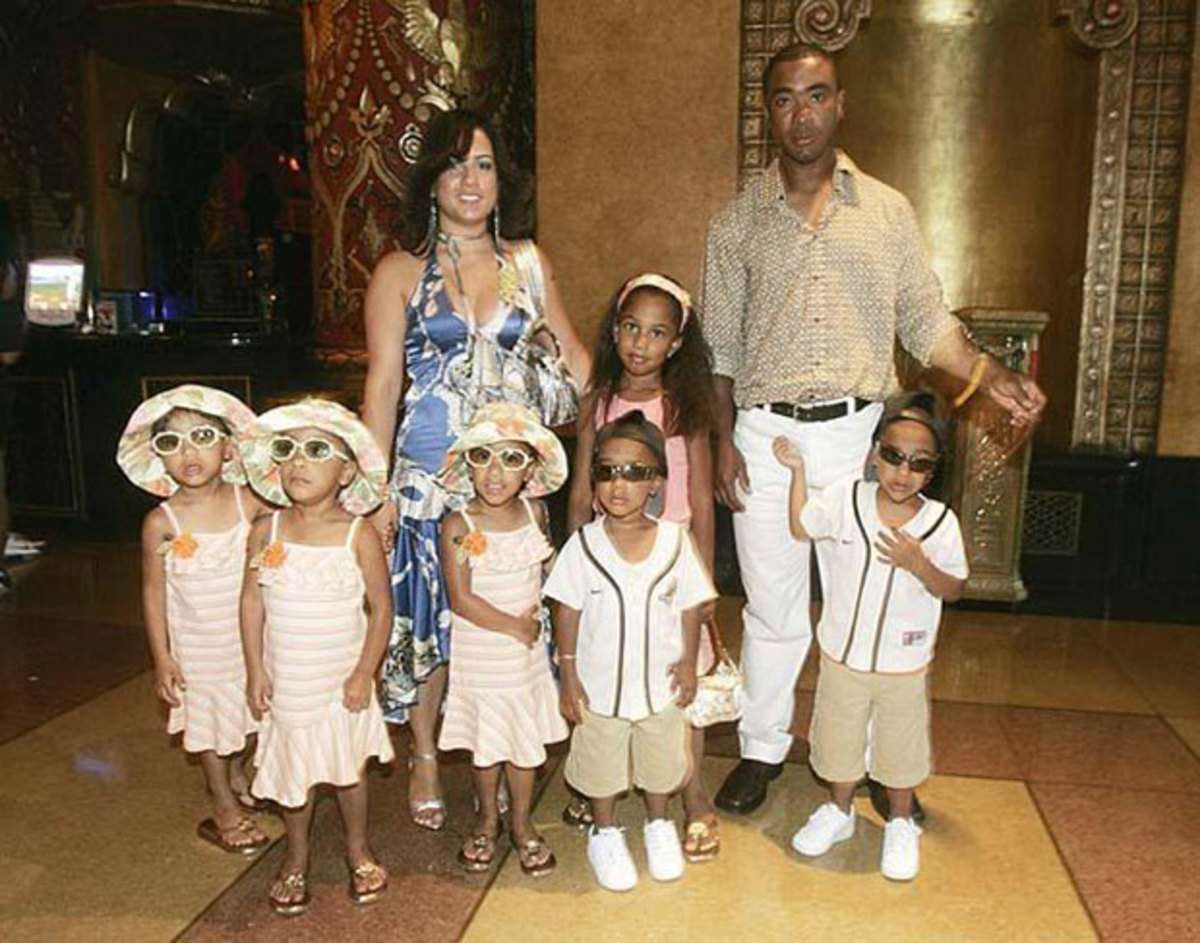 Melvin Mora and Family :: Getty Images