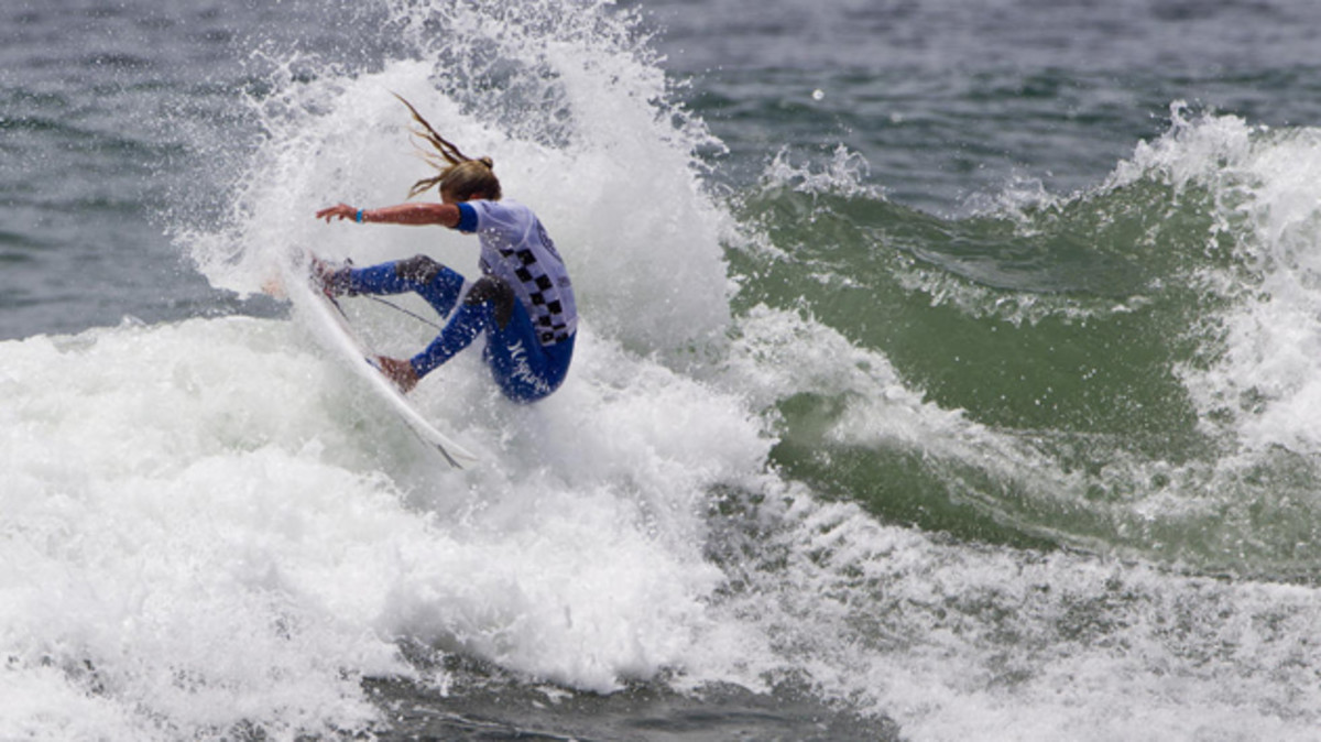 Lakey Peterson made her first career ASP WCT appearance as a wildcard at the US Open. The Californian claimed her first elite event win at the venue in 2012.