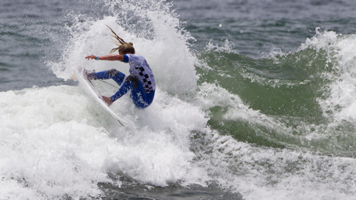 Lakey Peterson made her first career ASP WCT appearance as a wildcard at the US Open. The Californian claimed her first elite event win at the venue in 2012.
